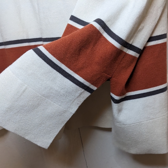 NWT LOFT Women's Striped Knit Top 🌈 - Picture 6 of 12